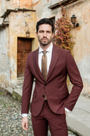 Abito frescolana Bordeaux