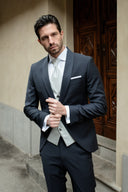 Mezzo Tight Sciallato Blu