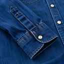 Camicia in denim b. madreperla