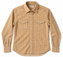 Camicia flanella pied de poule