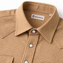 Camicia flanella pied de poule